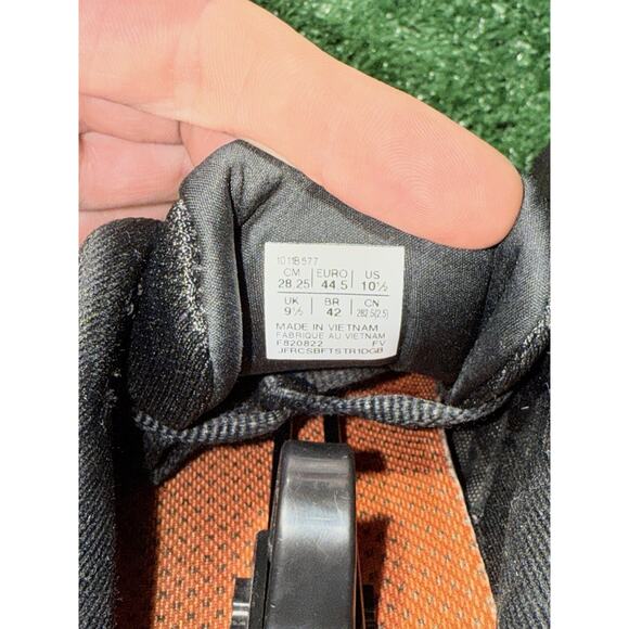 ASICS Shoes Gel Pursue 8 Mens Size 10.5 Black Orange Running Neutral Cushioned - Picture 10 of 10